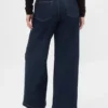 High Rise Stride Wide-Leg Jeans