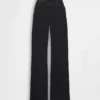 High Rise Stride Wide-Leg Jeans