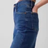High Rise Stride Wide-Leg Jeans