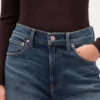High Rise Stride Wide-Leg Jeans