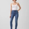 High Rise True Skinny Jeans