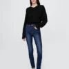 High Rise True Skinny Jeans