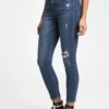 High Rise True Skinny Jeans