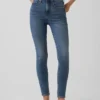 High Rise True Skinny Jeans