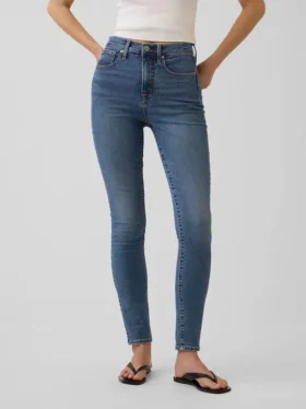 High Rise True Skinny Jeans