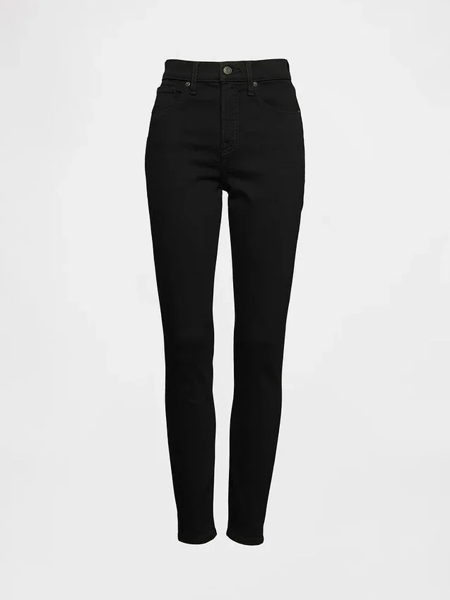 High Rise True Skinny Jeans