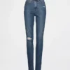 High Rise True Skinny Jeans