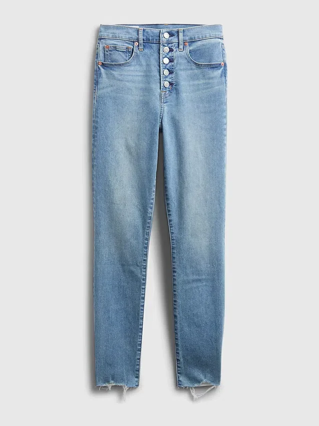 High Rise True Skinny Jeans with Secret Smoothing Pockets