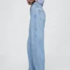 High Rise Ultrasoft Barrel Jeans