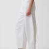 High Rise Ultrasoft Belted Horseshoe Jeans