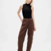 High Rise Ultrasoft Crossover Barrel Jeans
