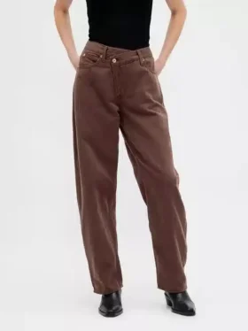 High Rise Ultrasoft Crossover Barrel Jeans