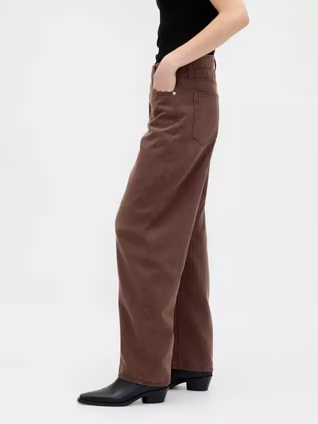 High Rise Ultrasoft Crossover Barrel Jeans