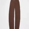 High Rise Ultrasoft Crossover Barrel Jeans
