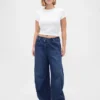 High Rise Ultrasoft Crossover Horseshoe Jeans