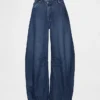 High Rise Ultrasoft Crossover Horseshoe Jeans