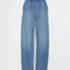 High Rise Ultrasoft Easy Barrel Jeans