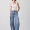 High Rise Ultrasoft Horseshoe Jeans