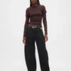 High Rise Ultrasoft Horseshoe Jeans