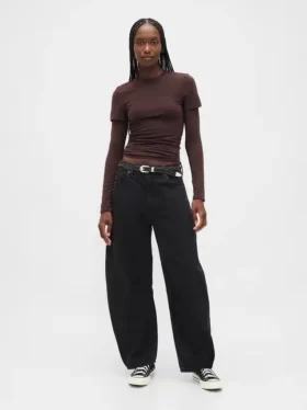 High Rise Ultrasoft Horseshoe Jeans