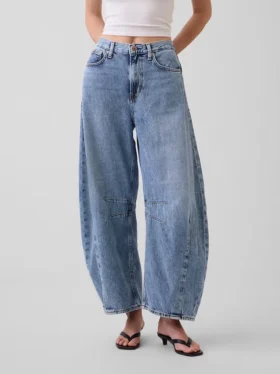 High Rise Ultrasoft Horseshoe Jeans