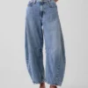 High Rise Ultrasoft Horseshoe Jeans