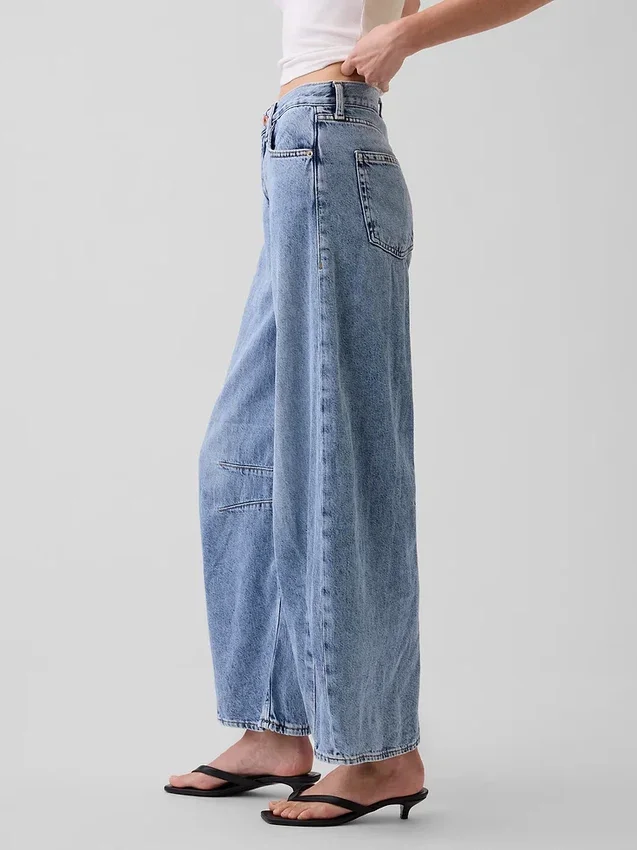 High Rise Ultrasoft Horseshoe Jeans