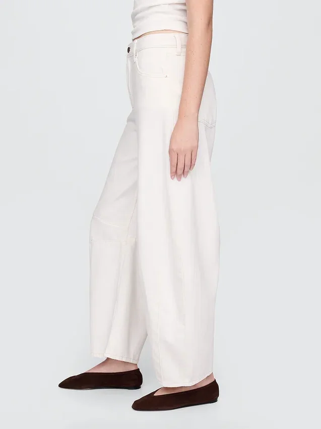 High Rise Ultrasoft Horseshoe Jeans