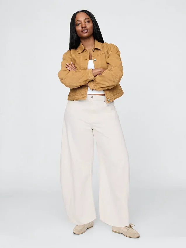 High Rise Ultrasoft Horseshoe Jeans