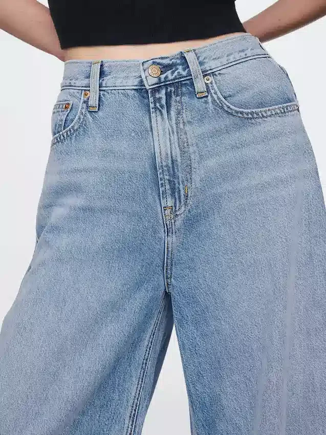 High Rise Ultrasoft Horseshoe Jeans