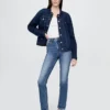 High Rise Vintage Slim Jeans