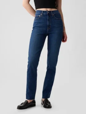 High Rise Vintage Slim Jeans