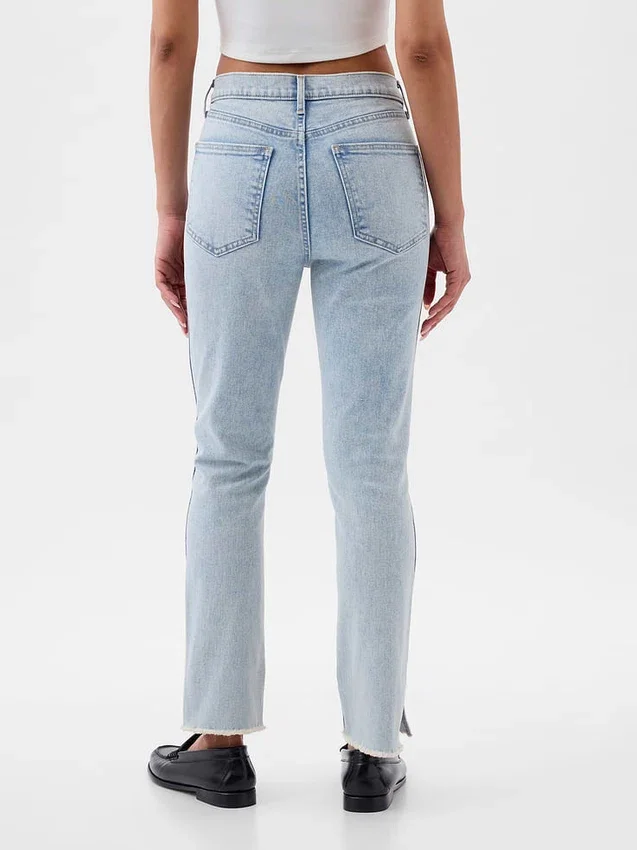 High Rise Vintage Slim Jeans