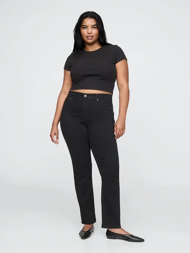 High Rise Vintage Slim Jeans