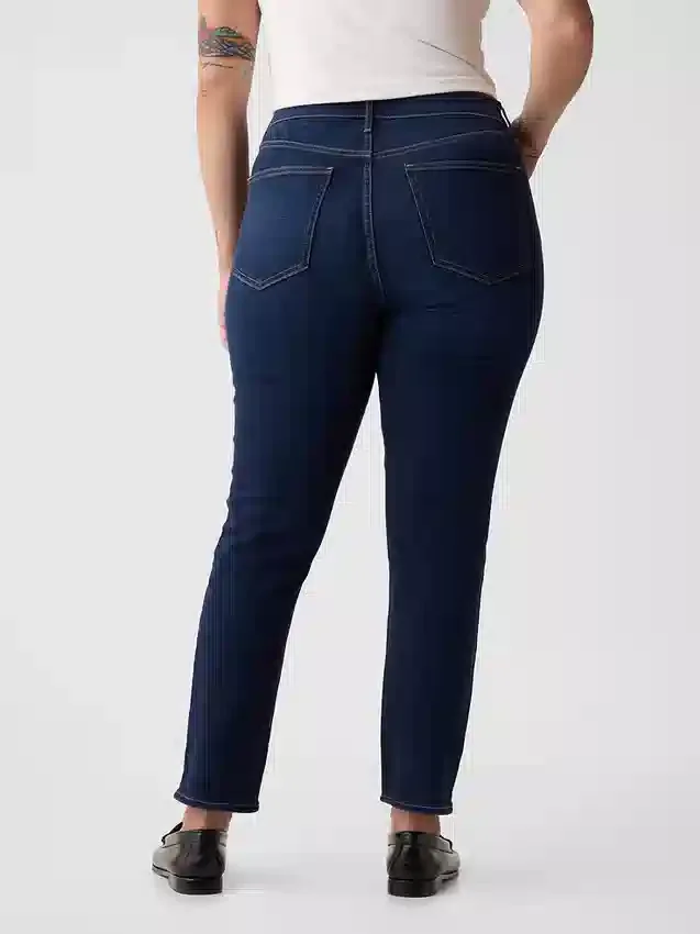 High Rise Vintage Slim Jeans