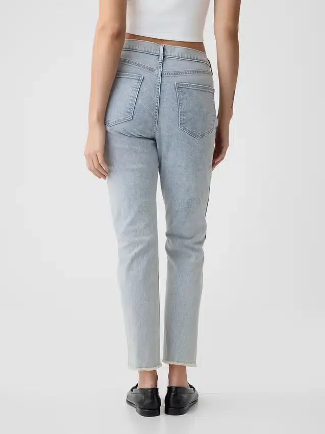 High Rise Vintage Slim Jeans