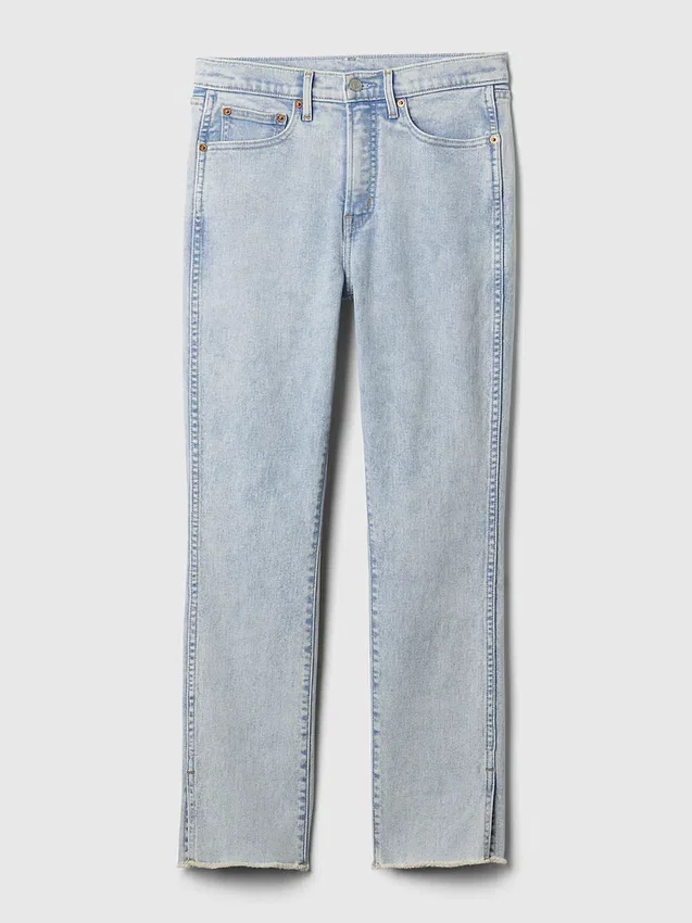 High Rise Vintage Slim Jeans