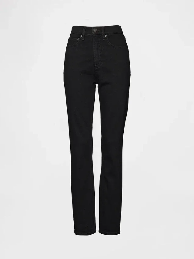 High Rise Vintage Slim Jeans