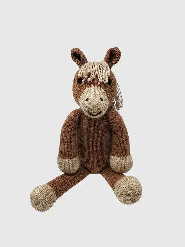 Horse Knit Toy