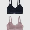 Ingrid and Isabel Basics Maternity Seamless 2 in 1 Nursing and Pumping Bra 2 Pack