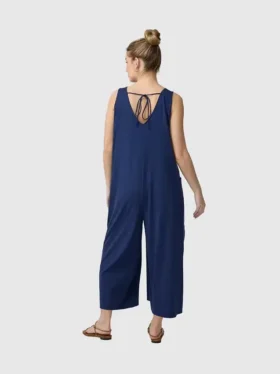 Ingrid and Isabel Lisbon Wide-Leg Sleeveless Maternity Jumpsuit