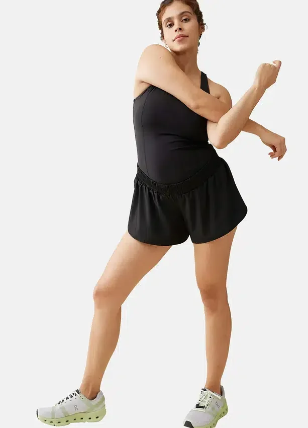 Ingrid and Isabel Maternity Active Runsie Jumpsuit