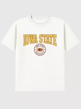 Iowa State University Collegiate Seal Dark Graphic T-Shirt