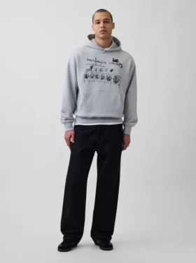 Jean-Michel Basquiat Heavyweight Hoodie