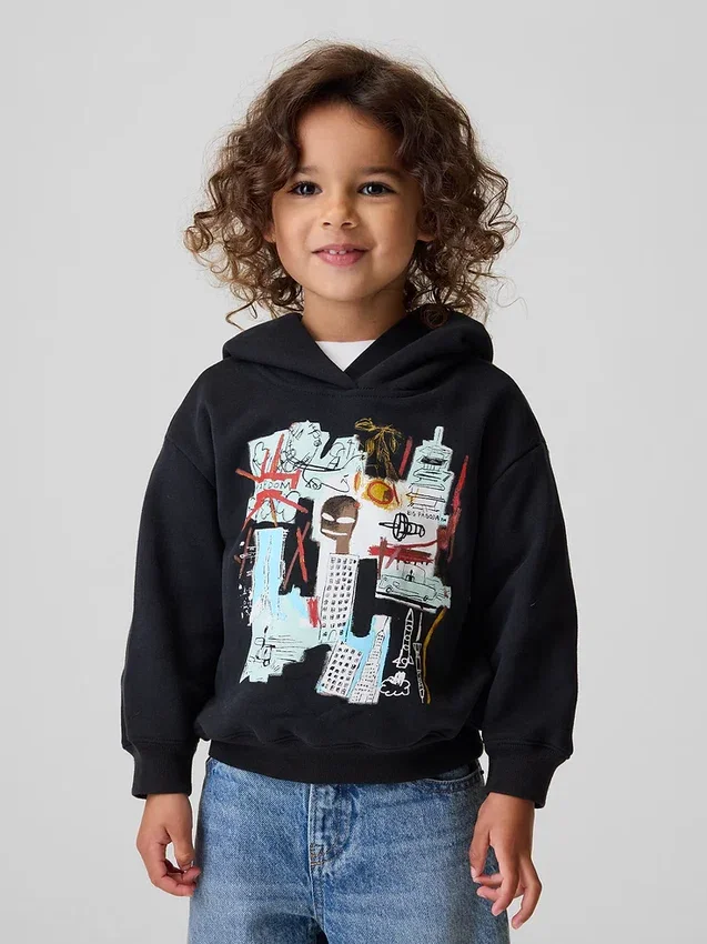 Jean-Michel Basquiat Toddler Vintagesoft Hoodie