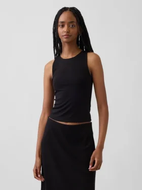 Jersey Crop Tank Top