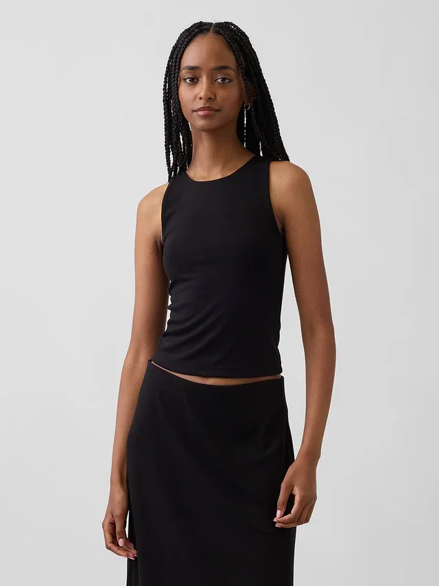 Jersey Crop Tank Top