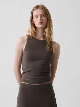 Jersey Crop Tank Top