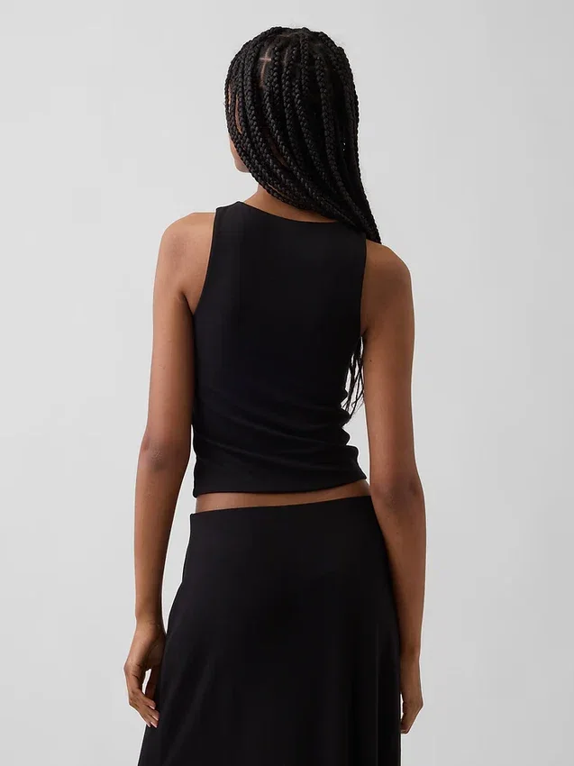 Jersey Crop Tank Top