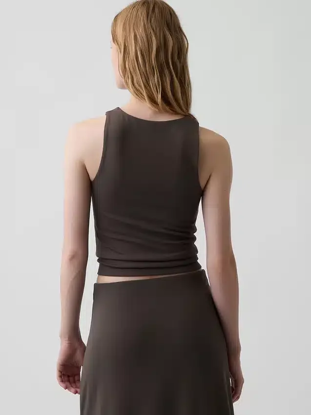 Jersey Crop Tank Top